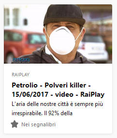 pm10 in petrolio